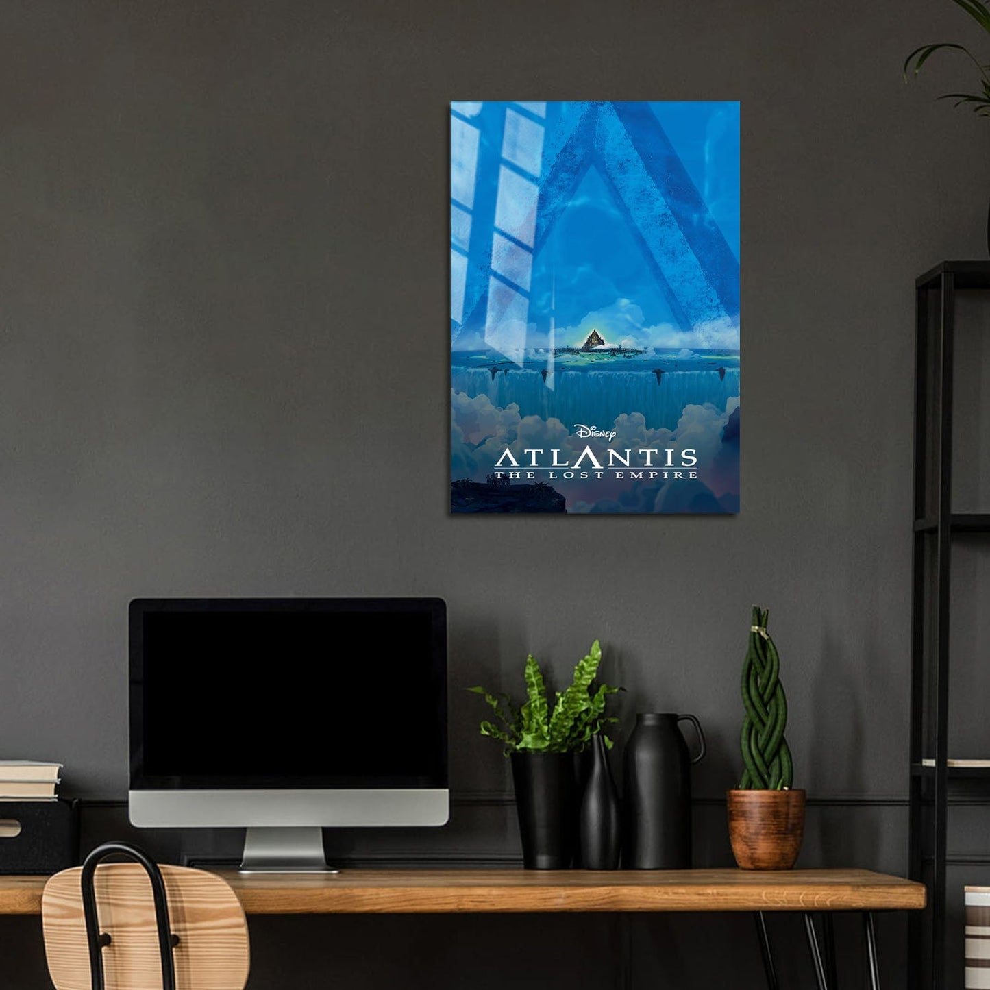 Flex Designs Metal Poster Atlantis The Lost Empire Classic 5 x 7" Home Goods - Movie 2001 Movie Metal Poster