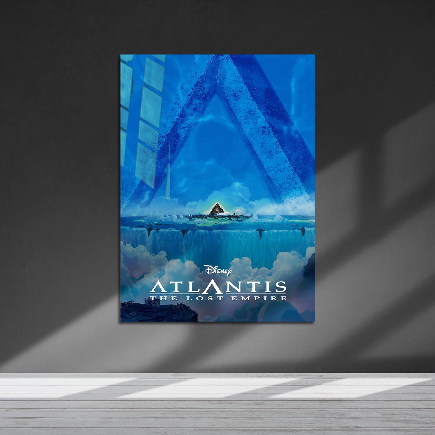 Flex Designs Metal Poster Atlantis The Lost Empire Classic 5 x 7" Home Goods - Movie 2001 Movie Metal Poster
