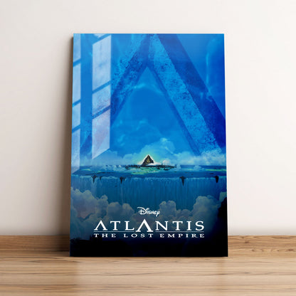 Atlantis The Lost Empire Classic Movie Metal Poster