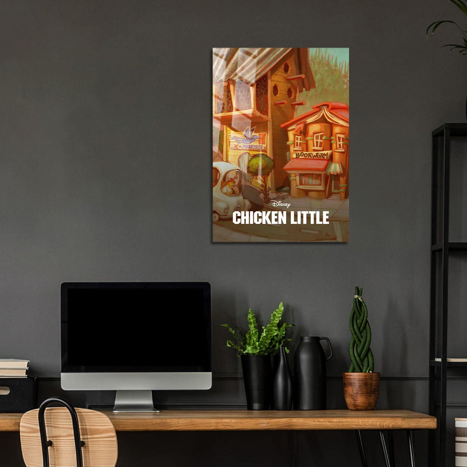 Flex Designs Metal Poster Chicken Little Classic 5 x 7" Home Goods - Movie 2005 Movie Metal Poster