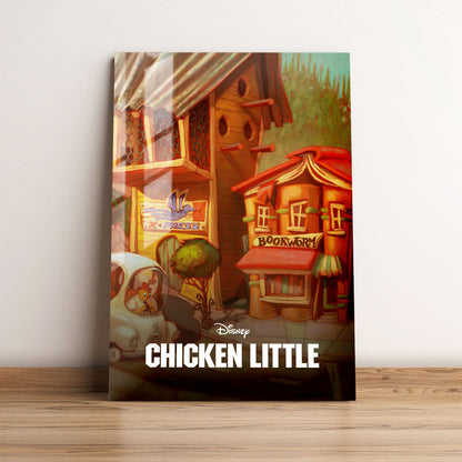 Chicken Little Classic Movie Metal Poster