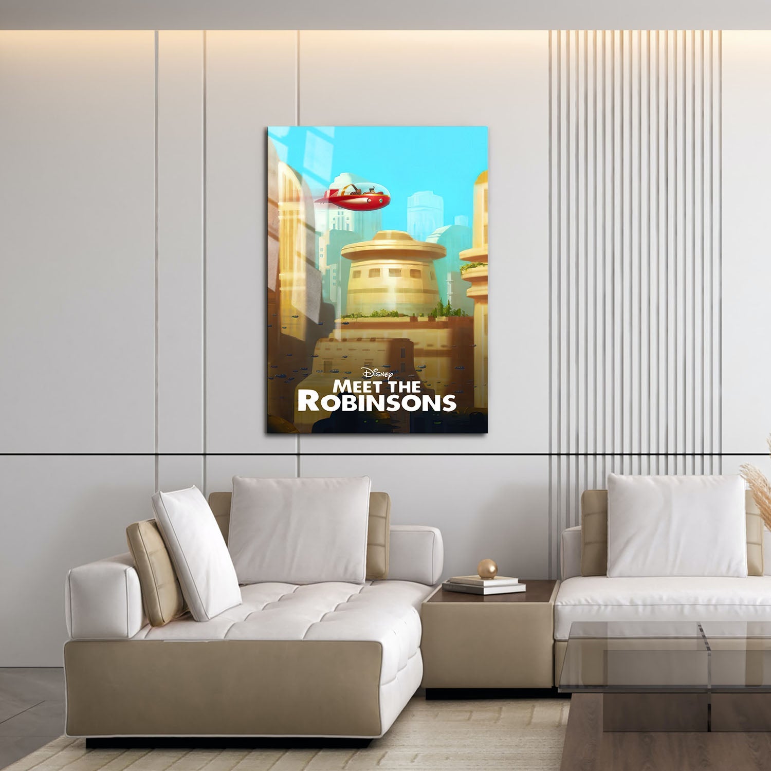 Flex Designs Metal Poster Meet the Robinsons Classic 16 x 24" Home Goods - Movie 2007 Movie Metal Poster