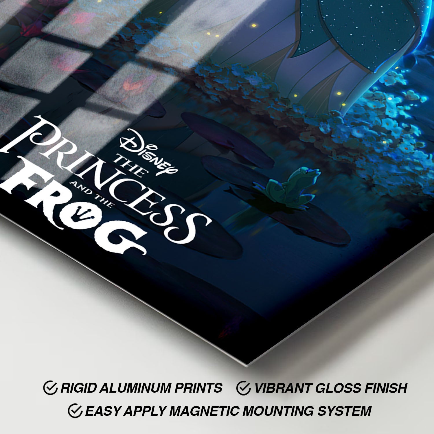 Flex Designs Metal Poster The Princess and the Frog Classic 11 x 17" Home Goods - Movie 2009 Movie Metal Poster