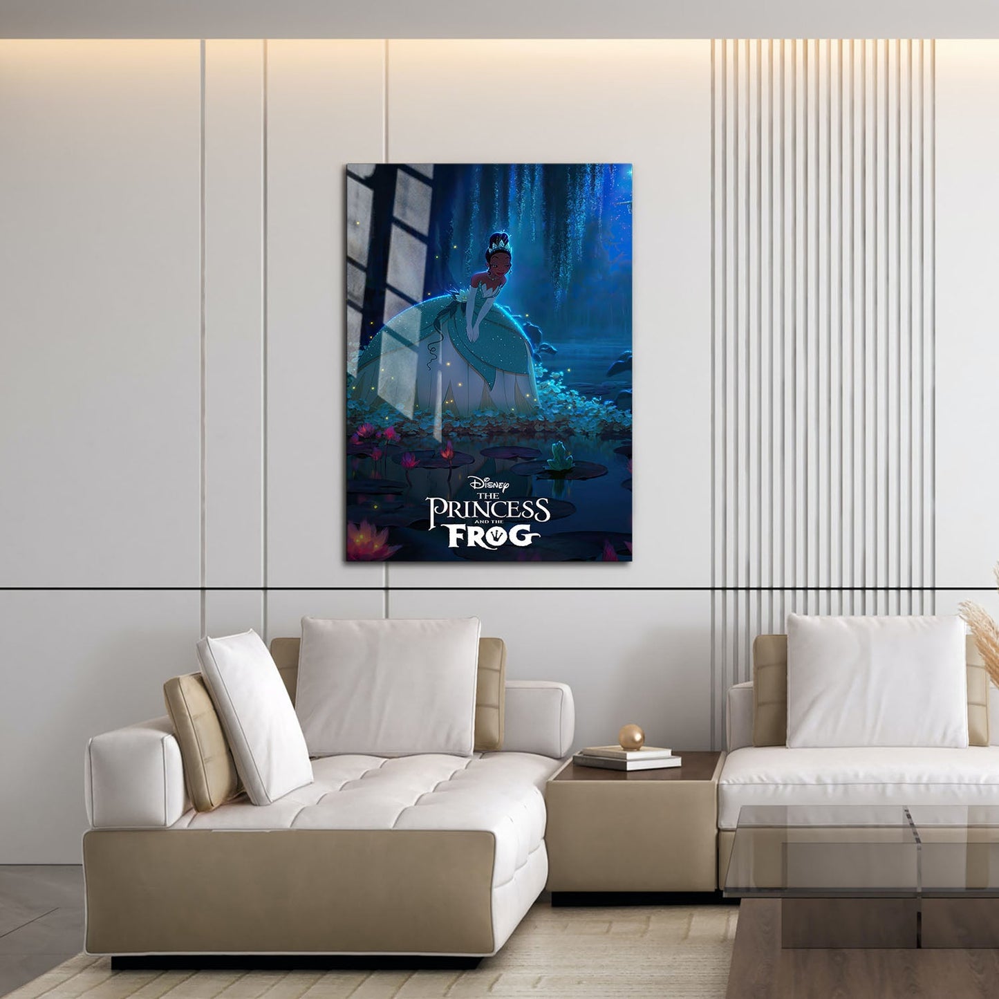 Flex Designs Metal Poster The Princess and the Frog Classic 16 x 24" Home Goods - Movie 2009 Movie Metal Poster
