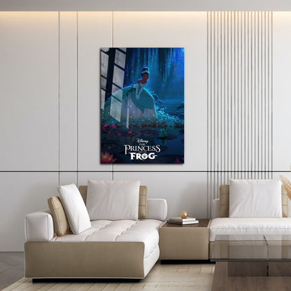 Flex Designs Metal Poster The Princess and the Frog Classic 16 x 24" Home Goods - Movie 2009 Movie Metal Poster