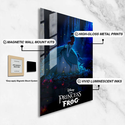 Flex Designs Metal Poster The Princess and the Frog Classic 16 x 24" Home Goods - Movie 2009 Movie Metal Poster