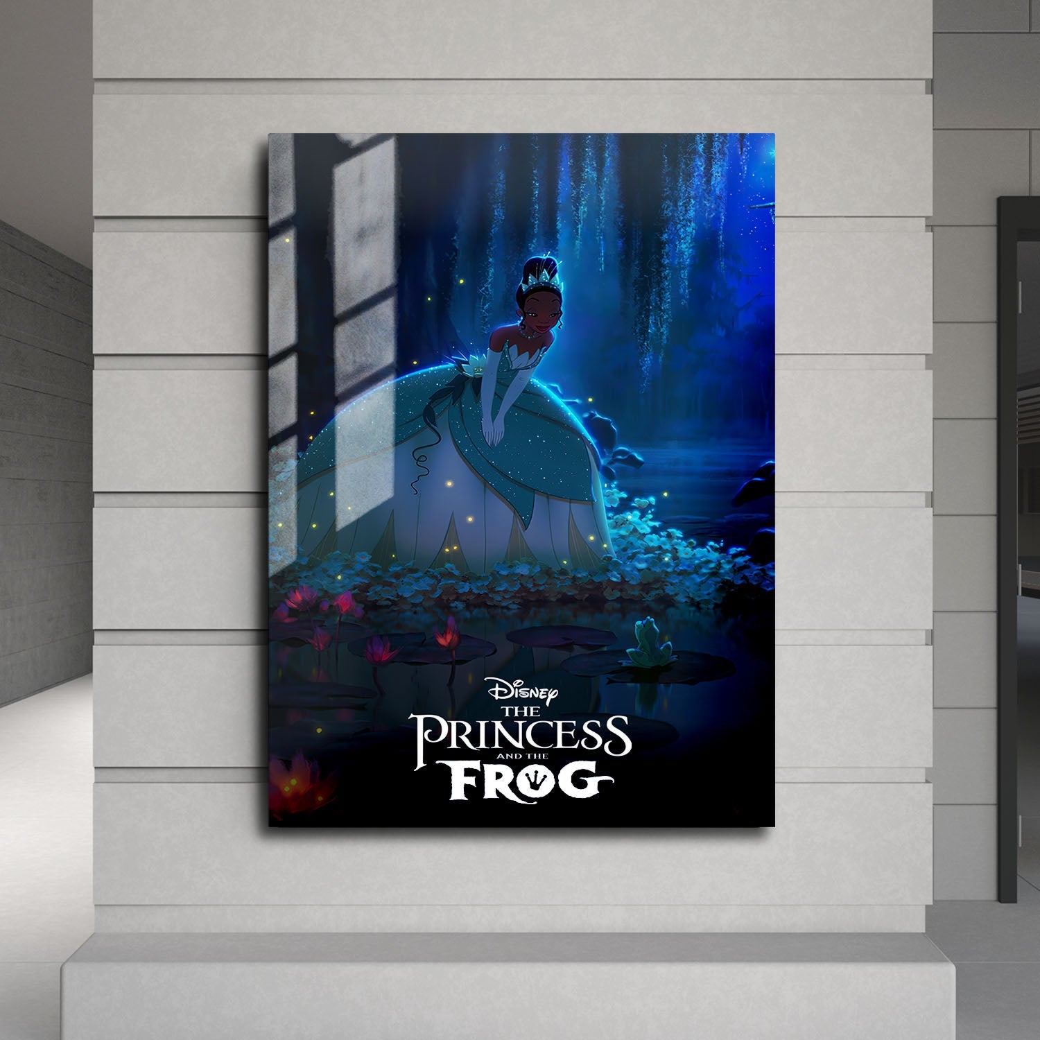 Flex Designs Metal Poster The Princess and the Frog Classic 24 x 36" Home Goods - Movie 2009 Movie Metal Poster