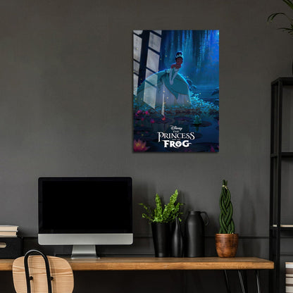 Flex Designs Metal Poster The Princess and the Frog Classic 5 x 7" Home Goods - Movie 2009 Movie Metal Poster