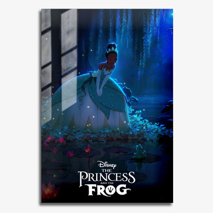 Flex Designs Metal Poster The Princess and the Frog Classic 11 x 17" Home Goods - Movie 2009 Movie Metal Poster