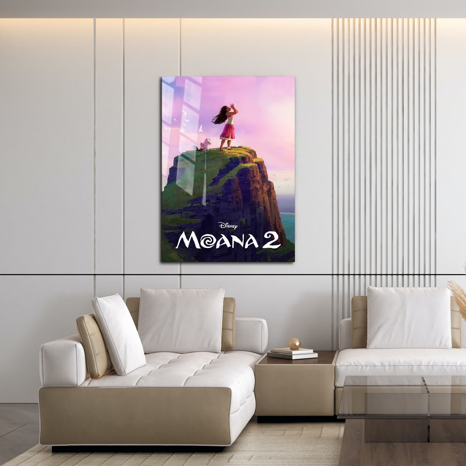 Flex Designs Metal Poster Moana 2 Classic 16 x 24" Home Goods - Movie 2024 Movie Metal Poster