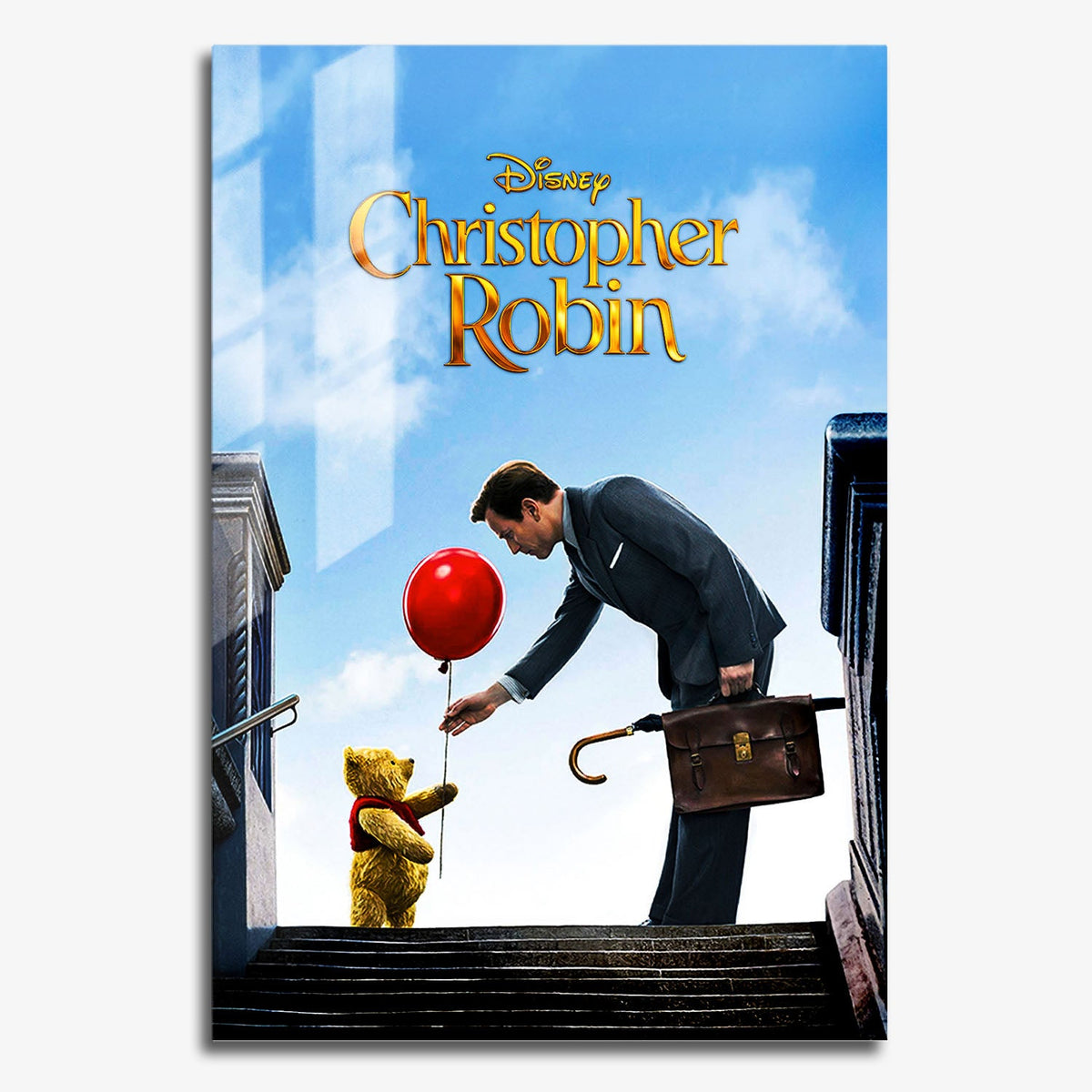 Flex Designs Metal Poster Christopher Robin Live Action 11 x 17" Home Goods - Movie 2018 Movie Metal Poster