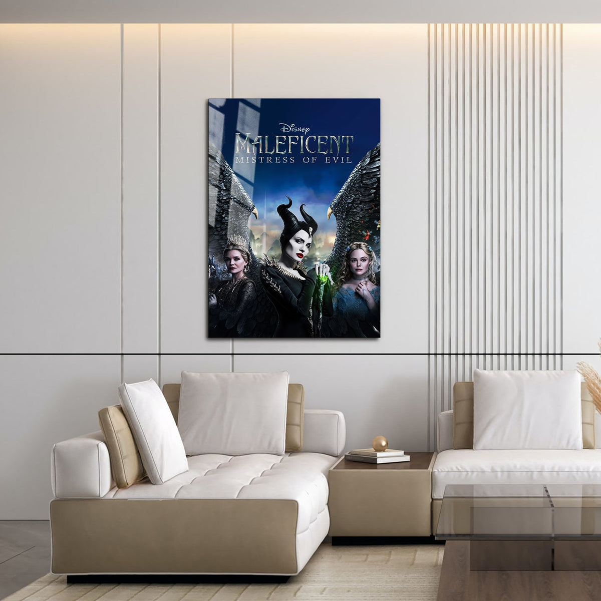 Flex Designs Metal Poster Maleficent Mistress of Evil Live Action 16 x 24" Home Goods - Movie 2019 Movie Metal Poster