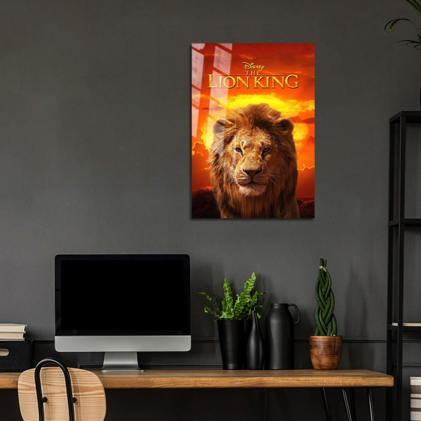 Flex Designs Metal Poster The Lion King Live Action 5 x 7" Home Goods - Movie 2019 Movie Metal Poster
