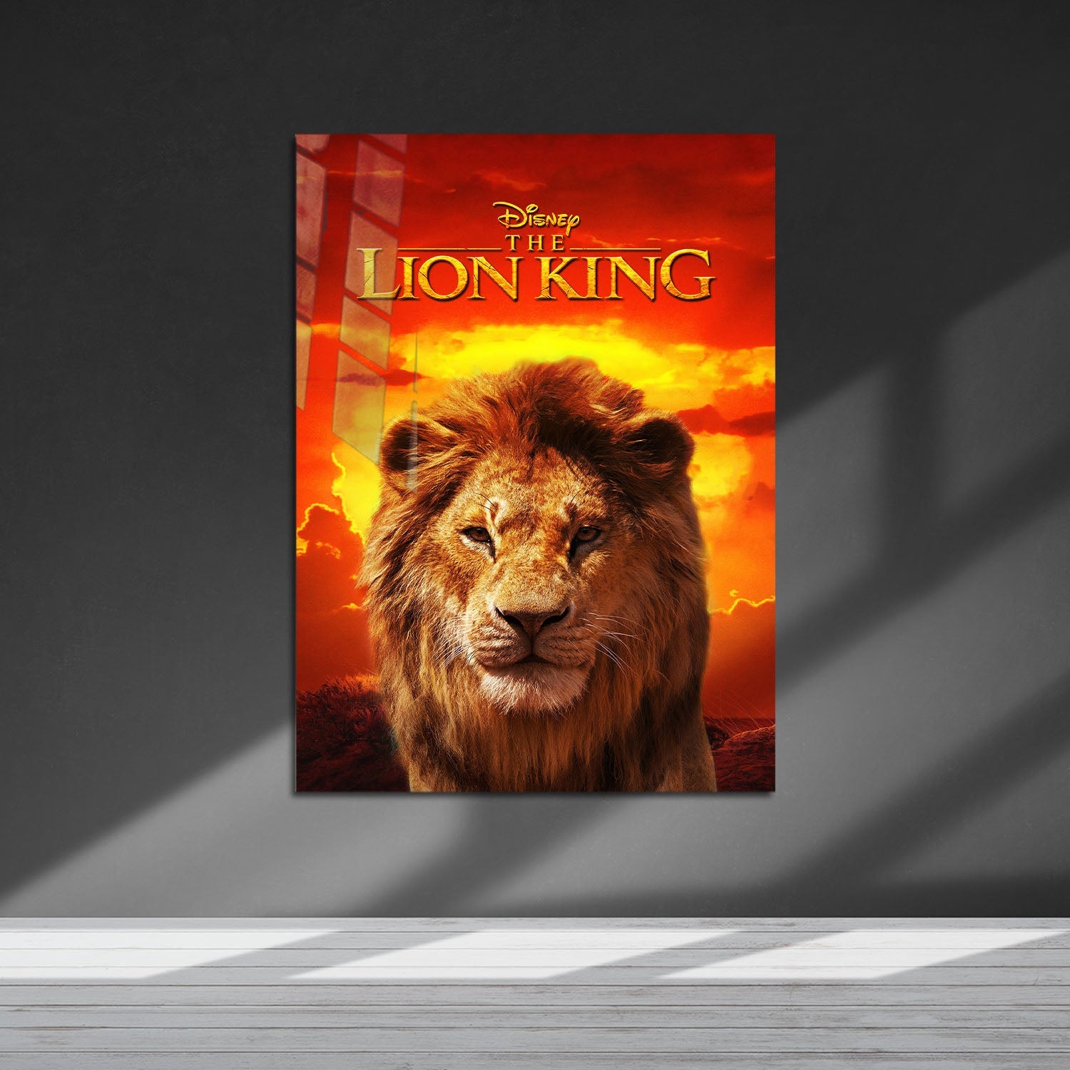 Flex Designs Metal Poster The Lion King Live Action 5 x 7" Home Goods - Movie 2019 Movie Metal Poster