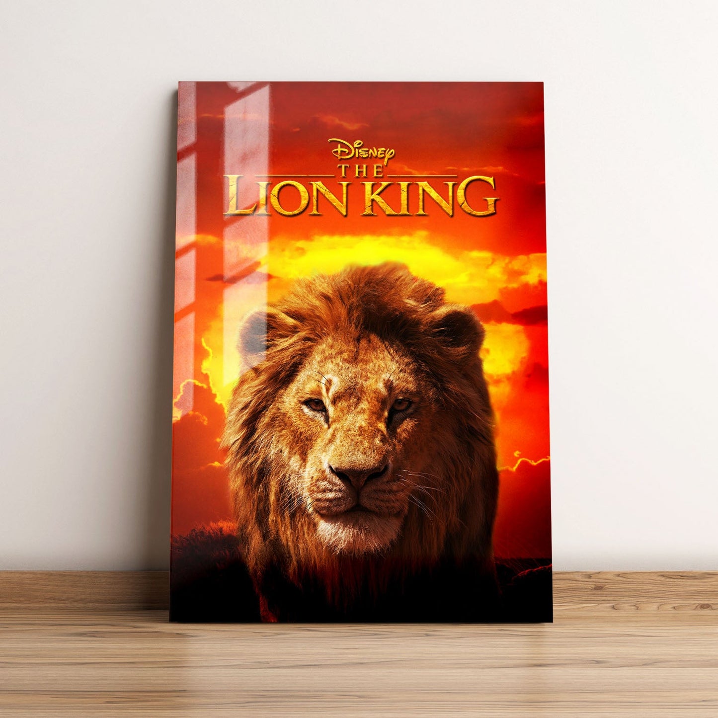 The Lion King Live Action Movie Metal Poster