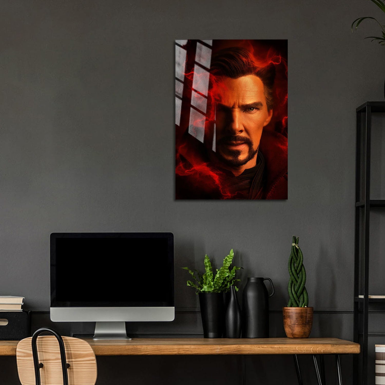 Flex Designs Metal Poster Doctor Strange in the Multiverse of Madness Strange 5 x 7" Home Goods - Movie 2022 Movie Metal Poster