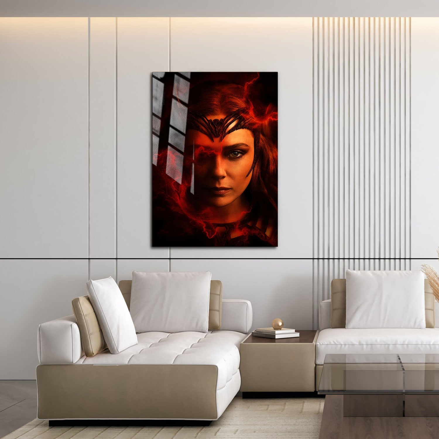 Flex Designs Metal Poster Doctor Strange in the Multiverse of Madness Wanda 16 x 24" Home Goods - Movie 2022 Movie Metal Poster