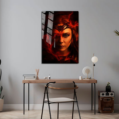 Flex Designs Metal Poster Doctor Strange in the Multiverse of Madness Wanda 24 x 36" Home Goods - Movie 2022 Movie Metal Poster