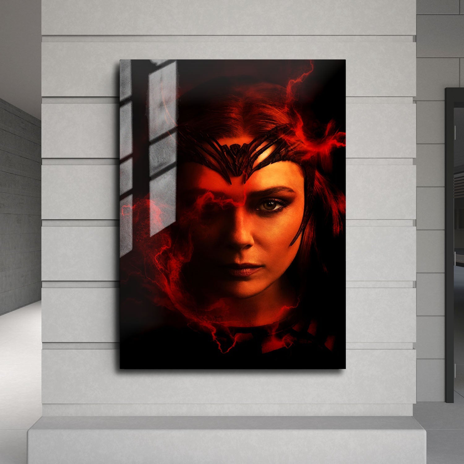 Flex Designs Metal Poster Doctor Strange in the Multiverse of Madness Wanda 24 x 36" Home Goods - Movie 2022 Movie Metal Poster