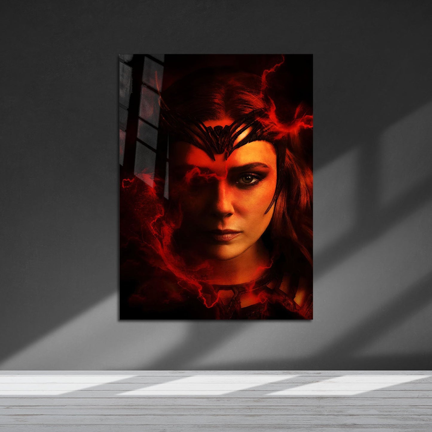 Flex Designs Metal Poster Doctor Strange in the Multiverse of Madness Wanda 5 x 7" Home Goods - Movie 2022 Movie Metal Poster