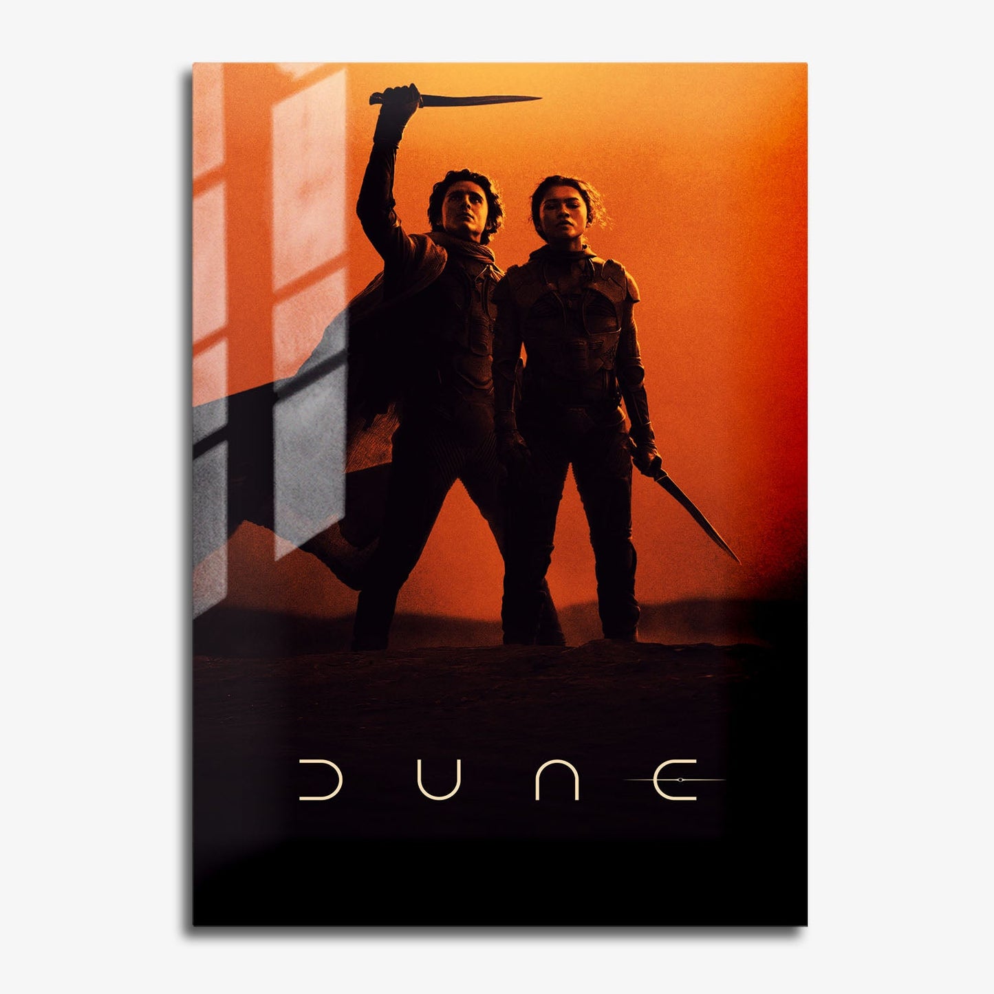 Flex Designs Metal Poster Dune - Part Two Cinematic 11 x 17" Home Goods - Movie 2024 Movie Metal Poster