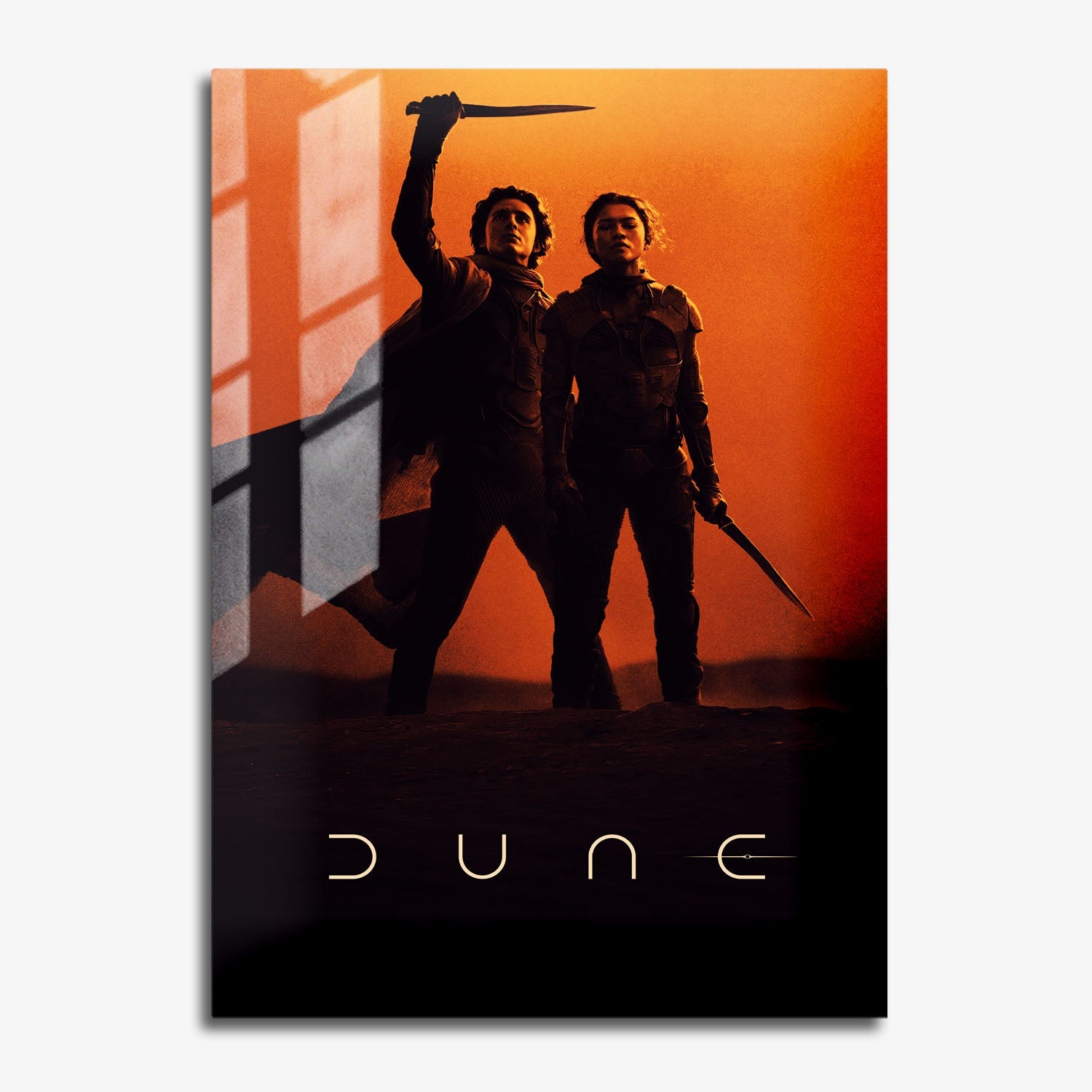 Flex Designs Metal Poster Dune - Part Two Cinematic 11 x 17" Home Goods - Movie 2024 Movie Metal Poster