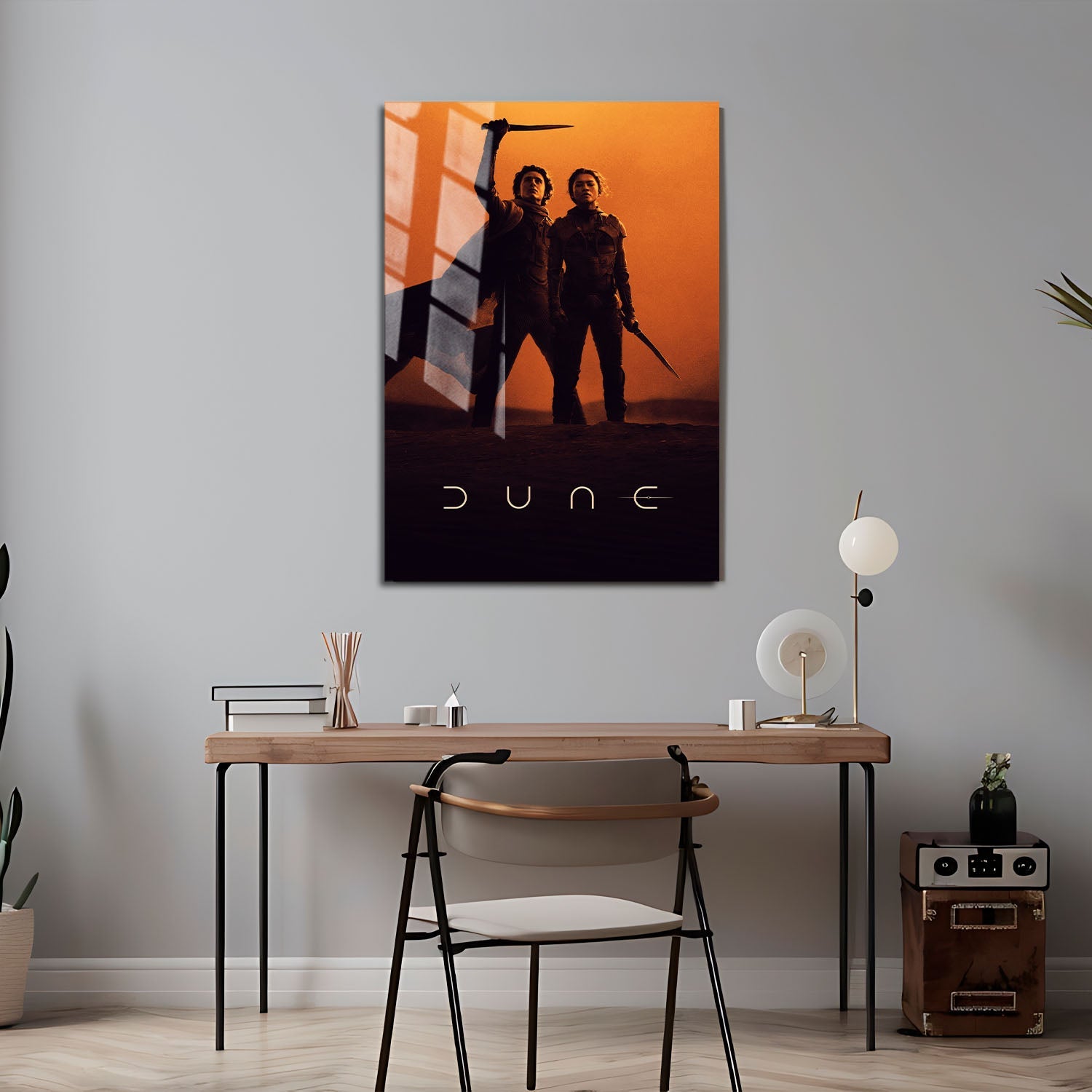 Flex Designs Metal Poster Dune - Part Two Cinematic 24 x 36" Home Goods - Movie 2024 Movie Metal Poster