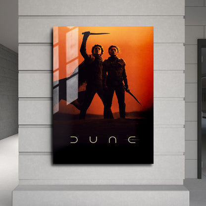 Flex Designs Metal Poster Dune - Part Two Cinematic 24 x 36" Home Goods - Movie 2024 Movie Metal Poster