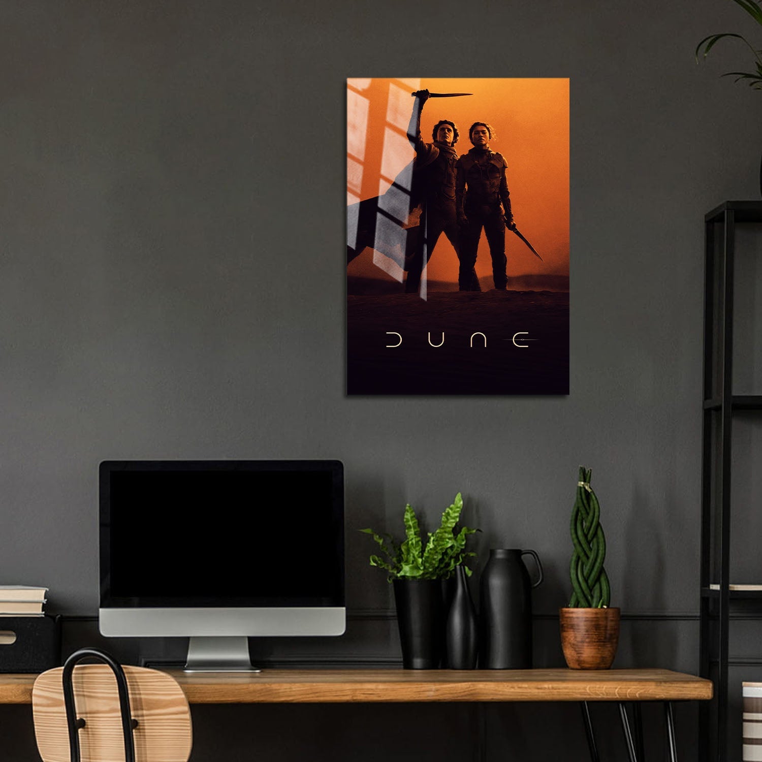 Flex Designs Metal Poster Dune - Part Two Cinematic 5 x 7" Home Goods - Movie 2024 Movie Metal Poster