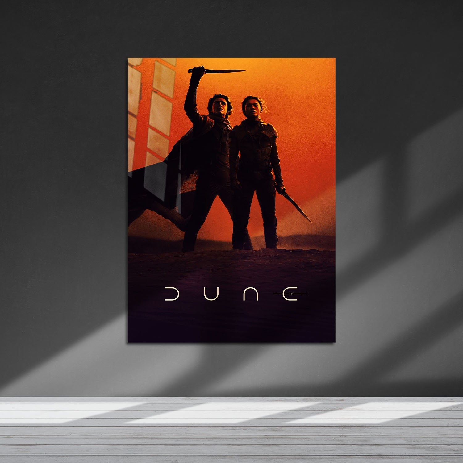Flex Designs Metal Poster Dune - Part Two Cinematic 5 x 7" Home Goods - Movie 2024 Movie Metal Poster