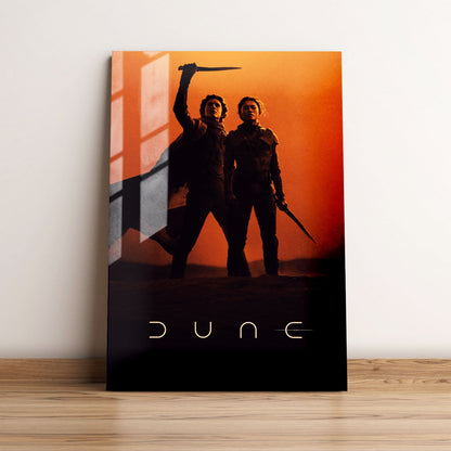 Dune - Part Two Cinematic Movie Metal Poster