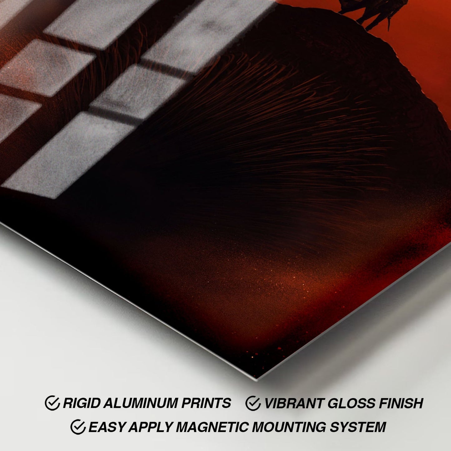 Flex Designs Metal Poster Dune - Part Two Minimalist 11 x 17" Home Goods - Movie 2024 Movie Metal Poster