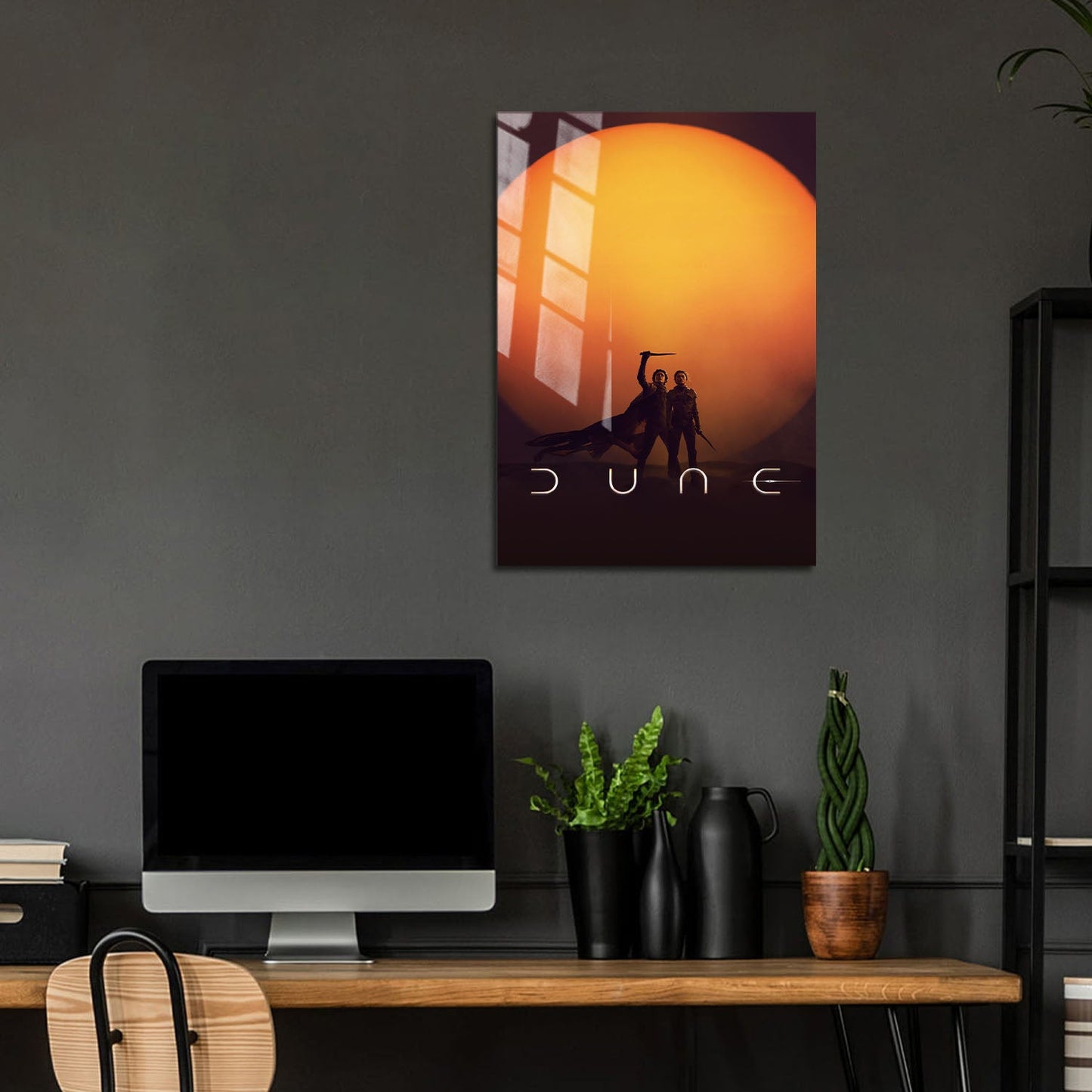Flex Designs Metal Poster Dune - Part Two Theatrical 5 x 7" Home Goods - Movie 2024 Movie Metal Poster