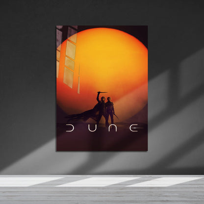 Flex Designs Metal Poster Dune - Part Two Theatrical 5 x 7" Home Goods - Movie 2024 Movie Metal Poster