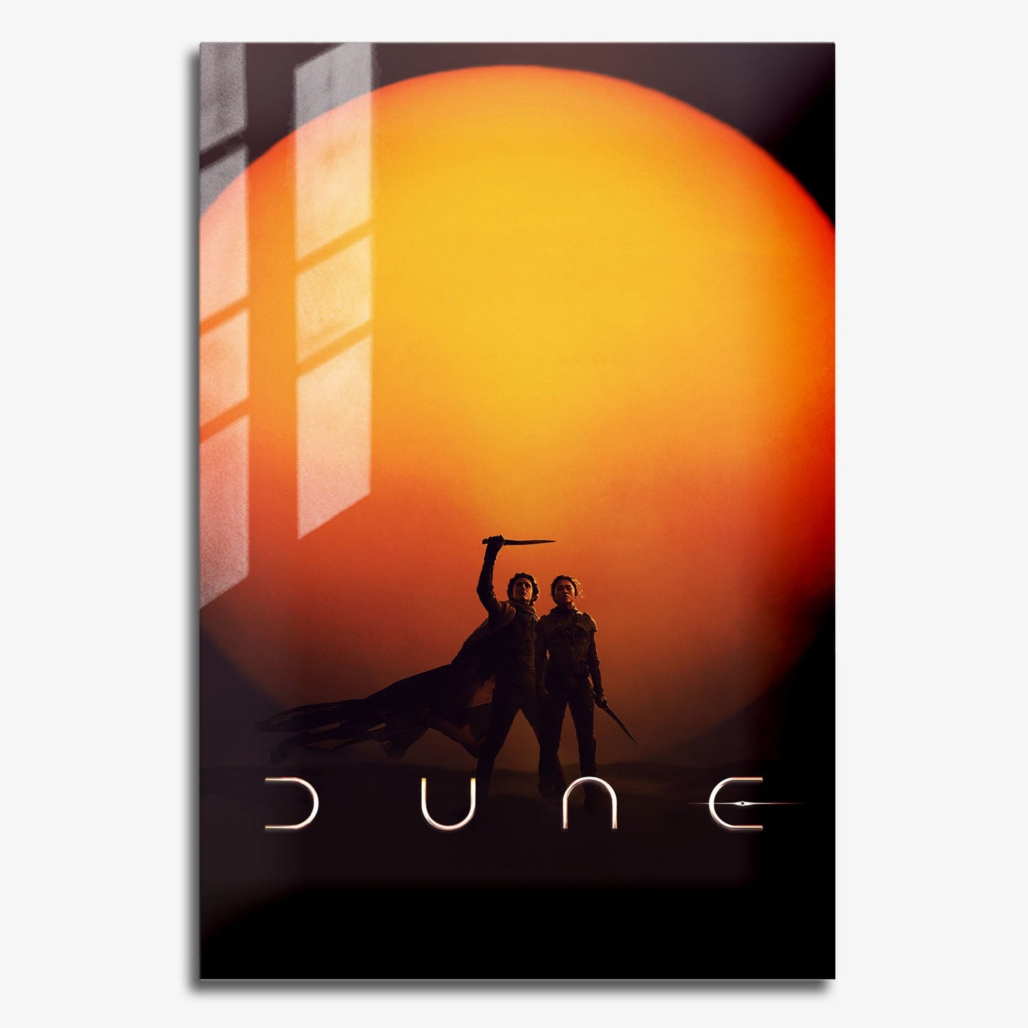 Flex Designs Metal Poster Dune - Part Two Theatrical 11 x 17" Home Goods - Movie 2024 Movie Metal Poster
