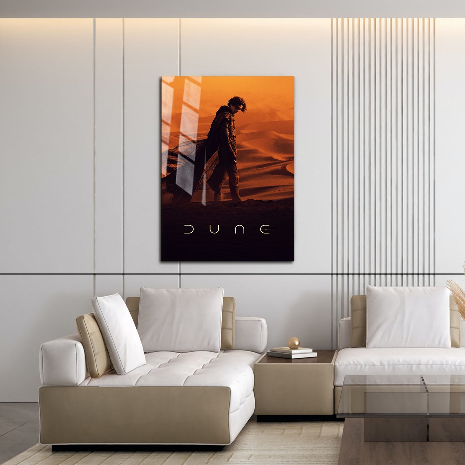 Flex Designs Metal Poster Dune Cinematic 16 x 24" Home Goods - Movie 2021 Movie Metal Poster