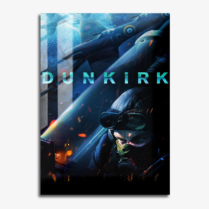 Flex Designs Metal Poster Dunkirk Theatrical 11 x 17" Home Goods - Movie 2017 Movie Metal Poster