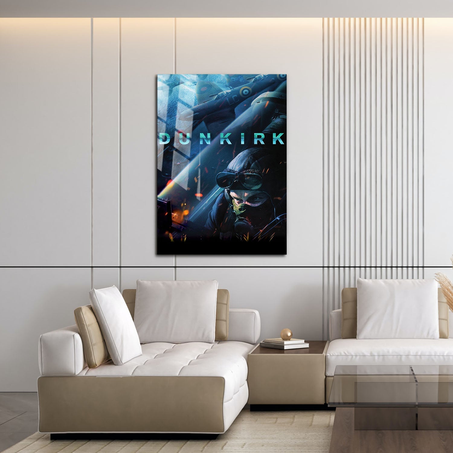 Flex Designs Metal Poster Dunkirk Theatrical 16 x 24" Home Goods - Movie 2017 Movie Metal Poster