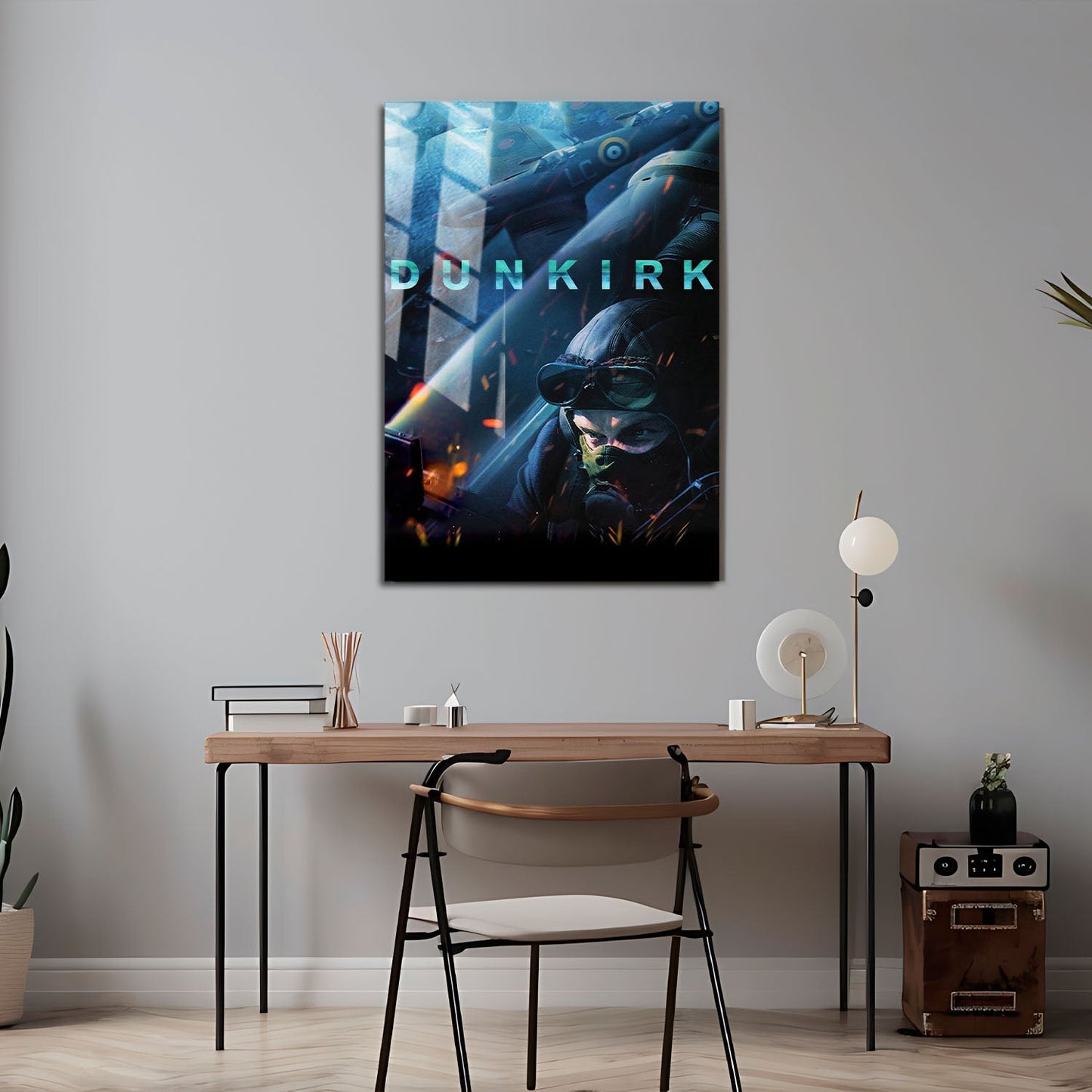 Flex Designs Metal Poster Dunkirk Theatrical 24 x 36" Home Goods - Movie 2017 Movie Metal Poster