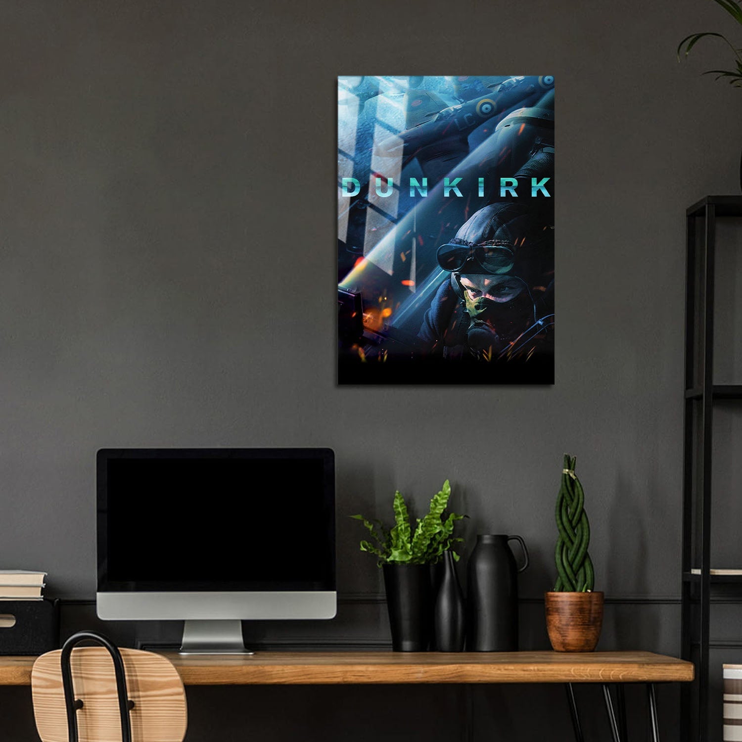 Flex Designs Metal Poster Dunkirk Theatrical 5 x 7" Home Goods - Movie 2017 Movie Metal Poster