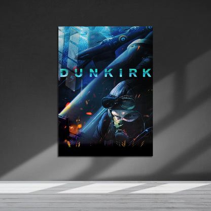 Flex Designs Metal Poster Dunkirk Theatrical 5 x 7" Home Goods - Movie 2017 Movie Metal Poster