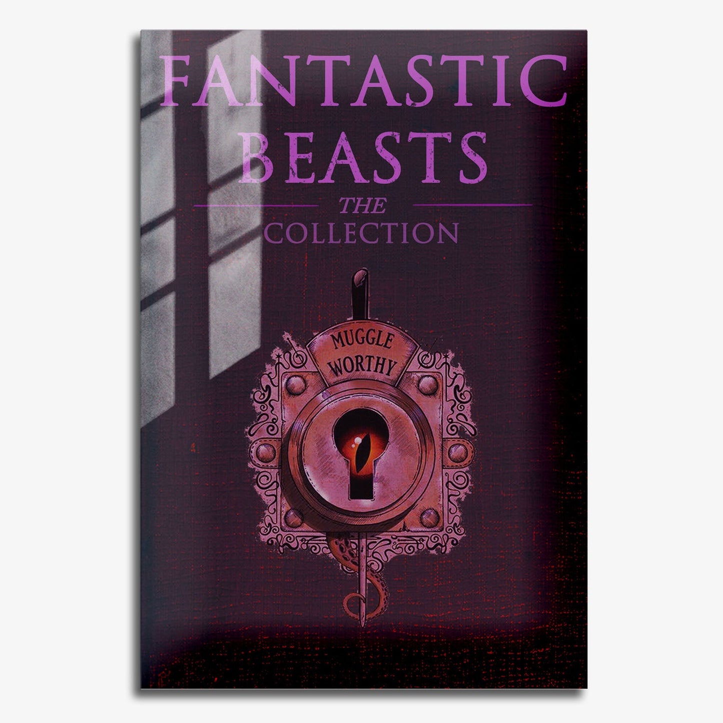 Flex Designs Metal Poster Fantastic Beasts Collection Bookcover 11 x 17" Home Goods - Movie  Movie Metal Poster
