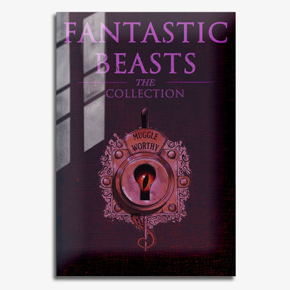 Flex Designs Metal Poster Fantastic Beasts Collection Bookcover 11 x 17" Home Goods - Movie  Movie Metal Poster