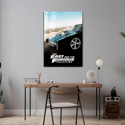 Flex Designs Metal Poster Fast Furious Complete Collection Classic 24 x 36" Home Goods - Movie  Movie Metal Poster