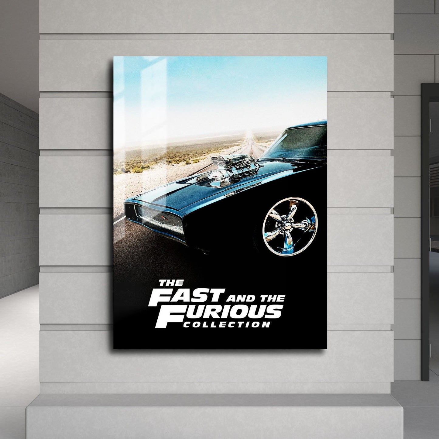 Flex Designs Metal Poster Fast Furious Complete Collection Classic 24 x 36" Home Goods - Movie  Movie Metal Poster