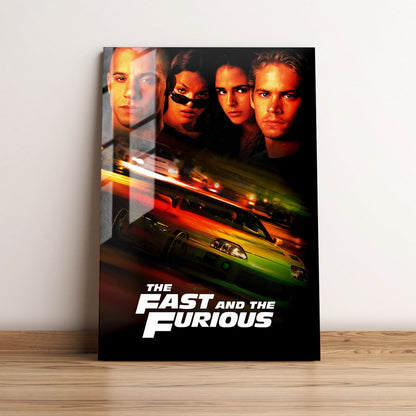 The Fast and the Furious Classic Movie Metal Poster