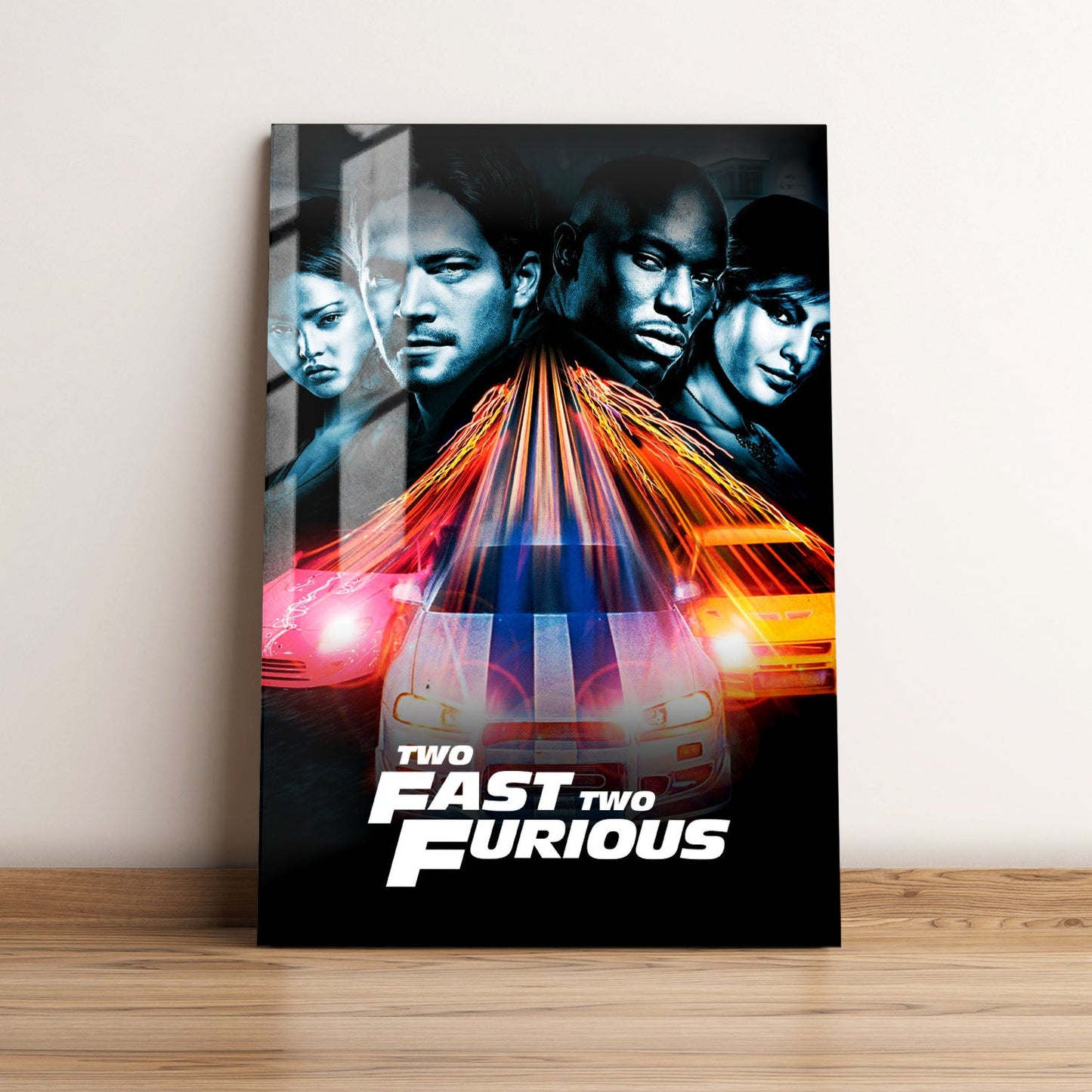 2 Fast 2 Furious Classic Movie Metal Poster