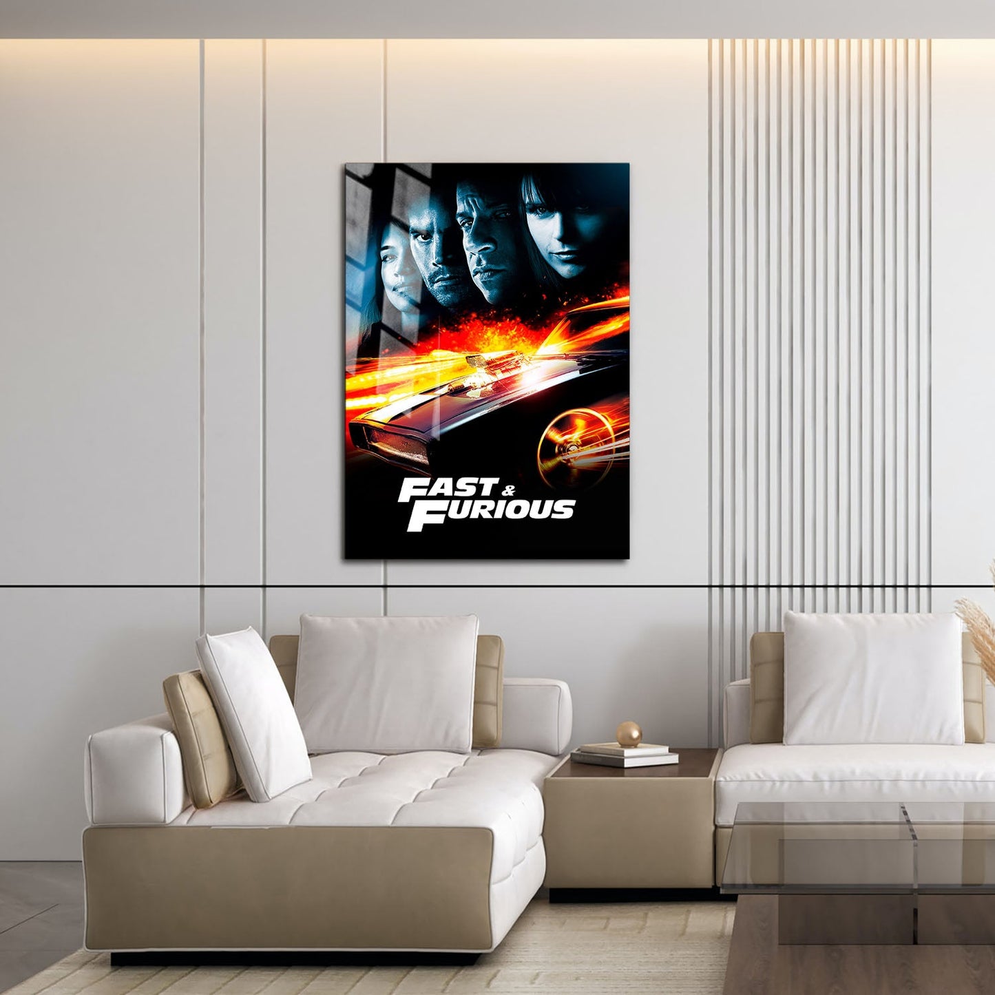 Flex Designs Metal Poster Fast Furious Classic 16 x 24" Home Goods - Movie 2009 Movie Metal Poster