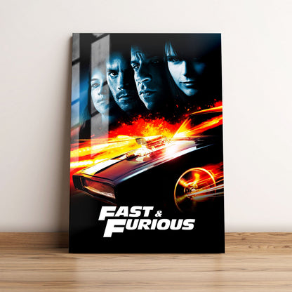 Fast Furious Classic Movie Metal Poster