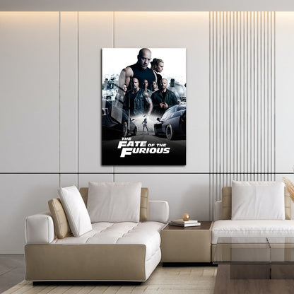 Flex Designs Metal Poster The Fate of the Furious Classic 16 x 24" Home Goods - Movie 2017 Movie Metal Poster